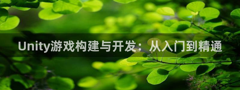 恒盛娱乐首页：Unity游戏构建与开发：从入门到精通